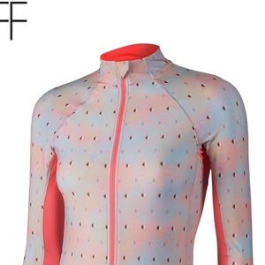 Machine for freedom cycling jersey long sleeve